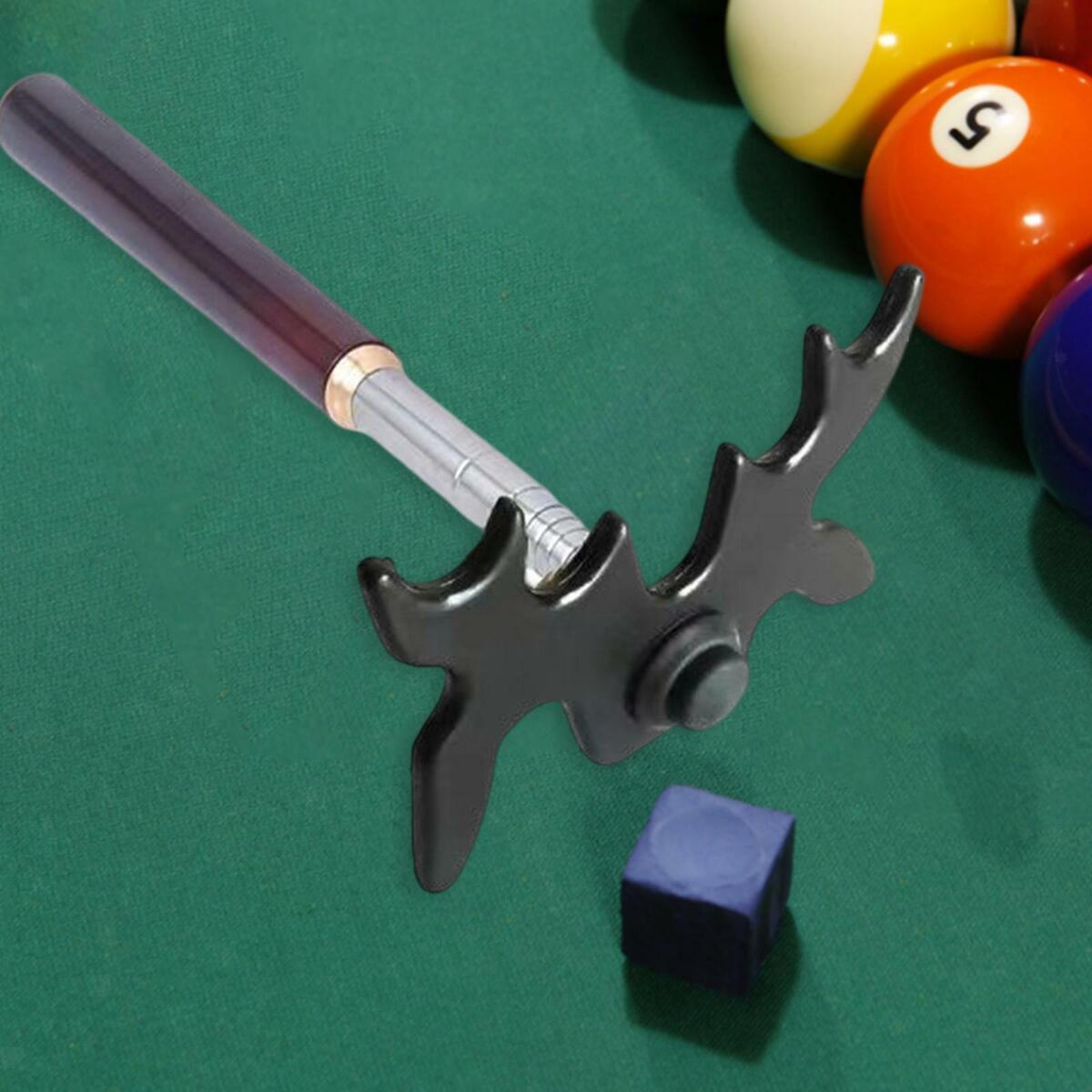 Billiards Cue Bridge with Removable Head Cue  Pool Cue Accessory Snooker