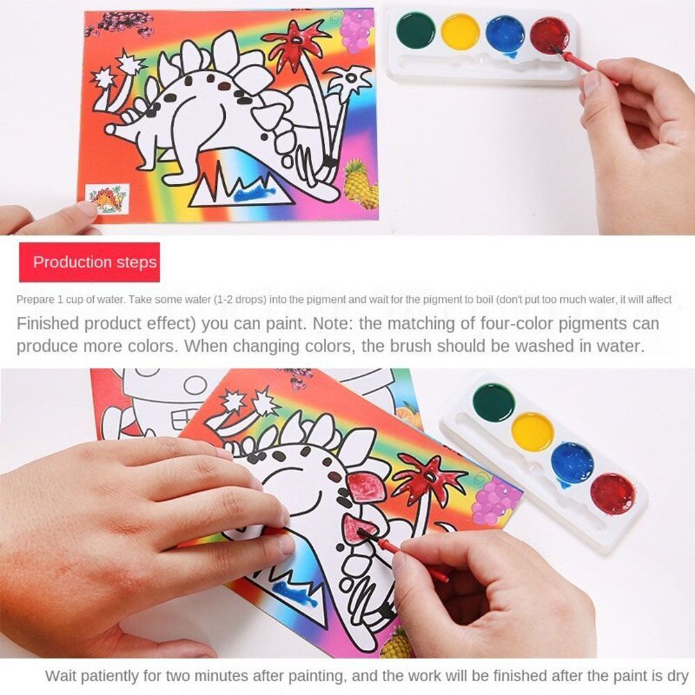 Coloring Gouache Children's Color Painting Graffiti Drawing Board Painting