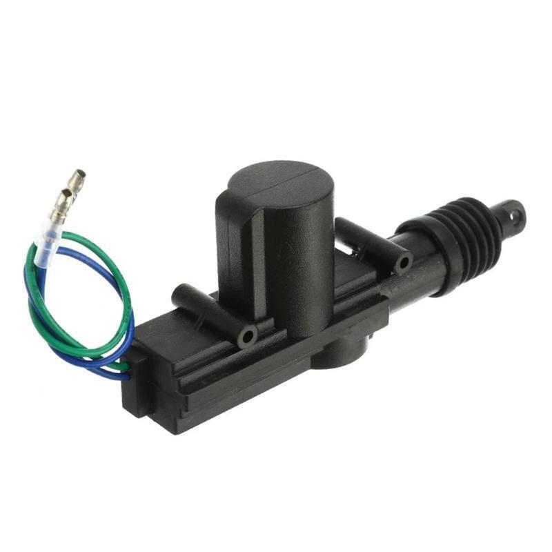 Electric Power Door Lock Actuator 2 Wire 12Volt Car Alarm System Single Gun Kit