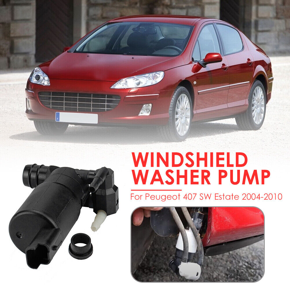 Twin Outlet Windscreen Washer Pump for Peugeot 106 308 407 807 93160293