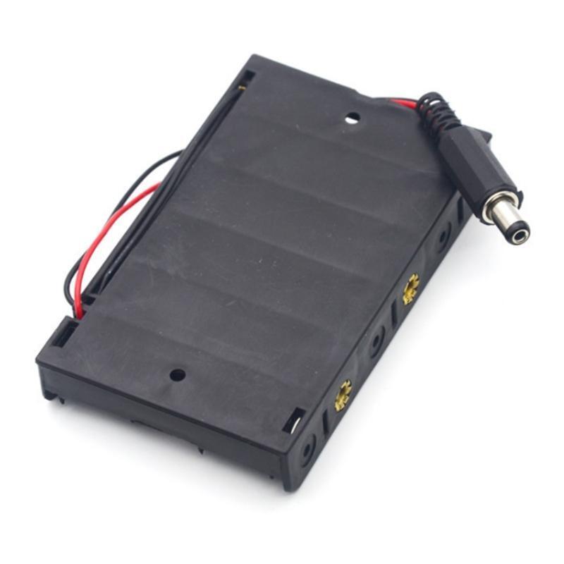 Storage Box?Support Box for Size 6 AA Battery, Leader Box with 6 Slots