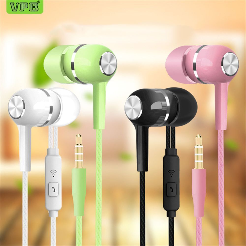 Smart Phones VPB Music Earbuds Sport Headset Stereo Headphone Bass Earphone