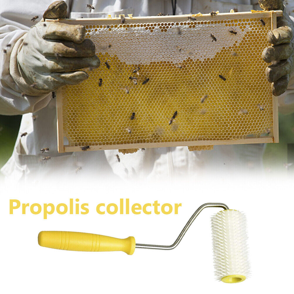 Beekeeping Tools Bee Glue Remover Roller Honey Propolis Uncapping Collector