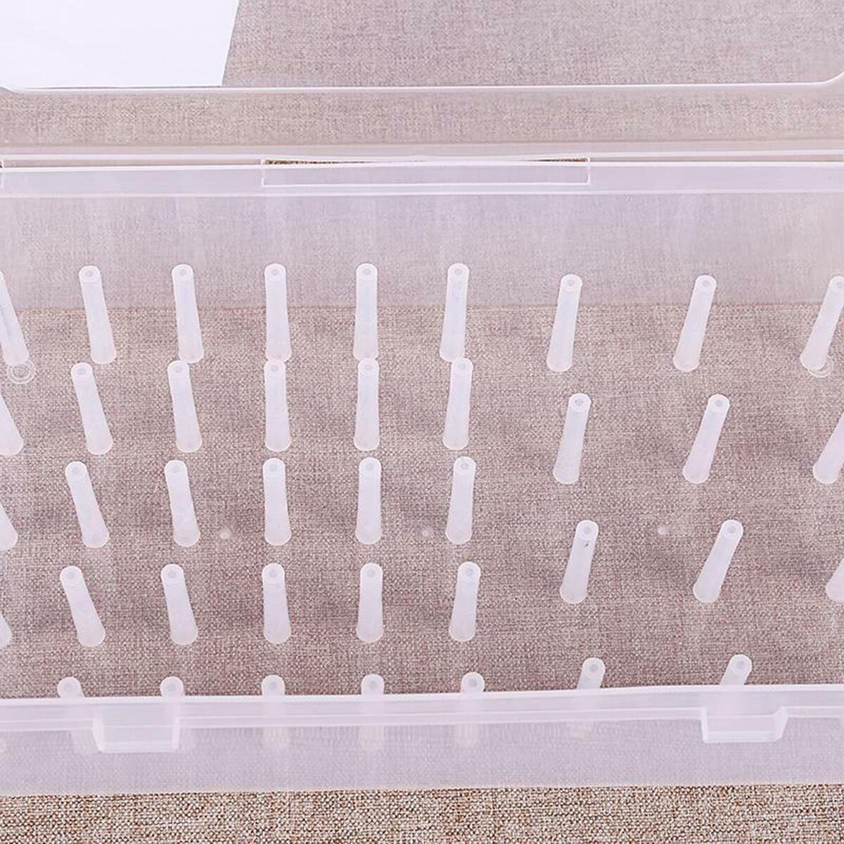 2x Large Durable Sewing Thread  Craft Case 24x14cm Sorting Holder