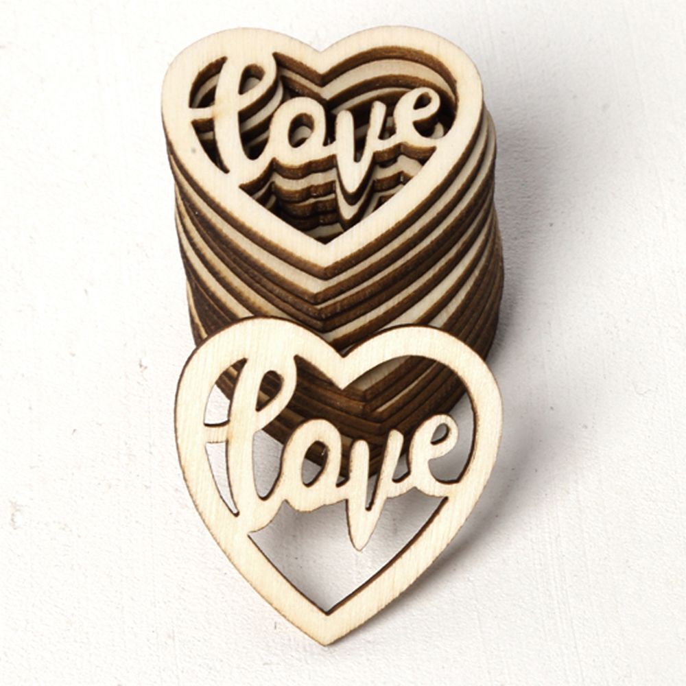 Home Decoration Hanging Ornaments Wedding Pendant Wooden Slice Wood DIY Crafts
