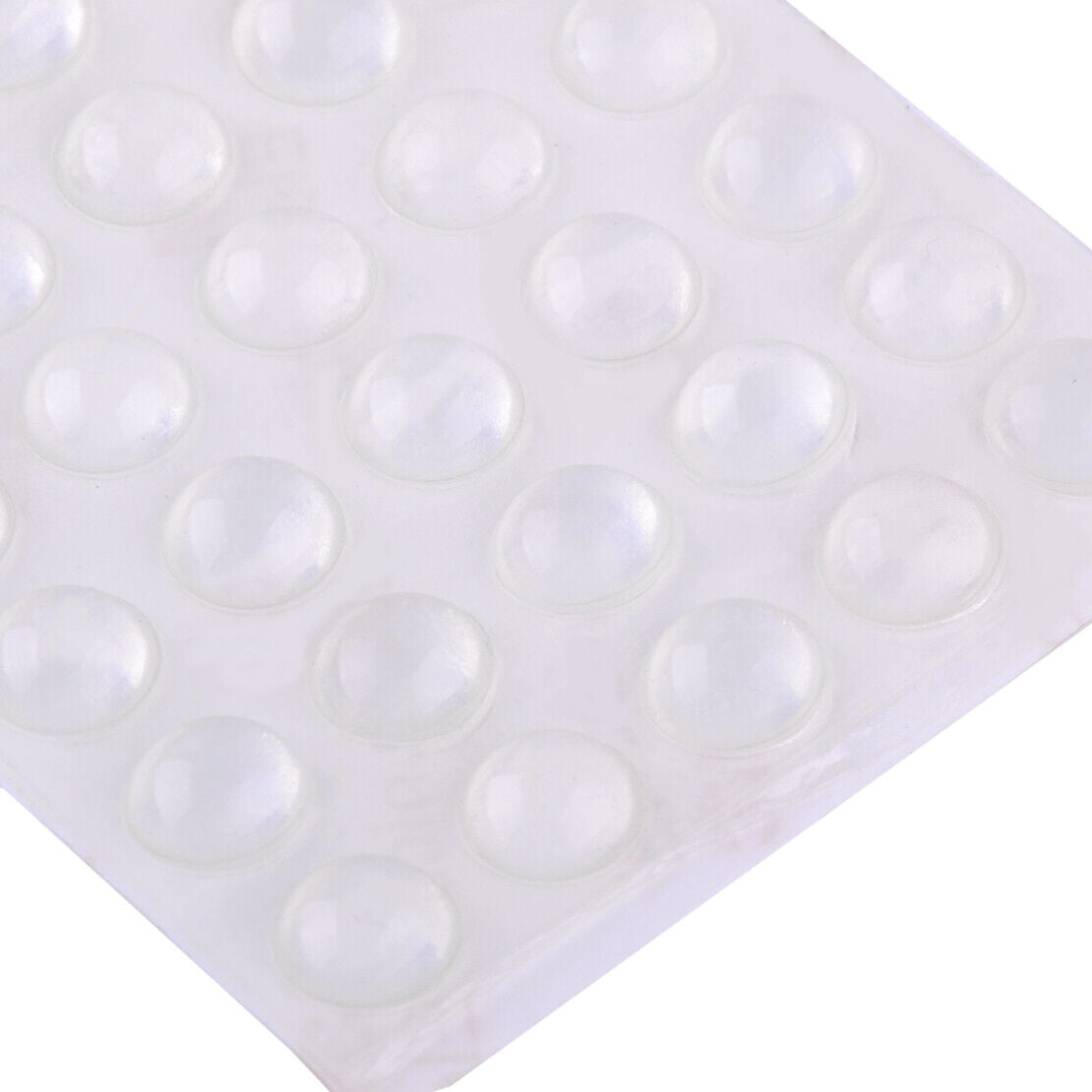 40x Self Adhesive Silicone Rubber Cabinet Door Pad Bumper Stop Damper Cushion Li