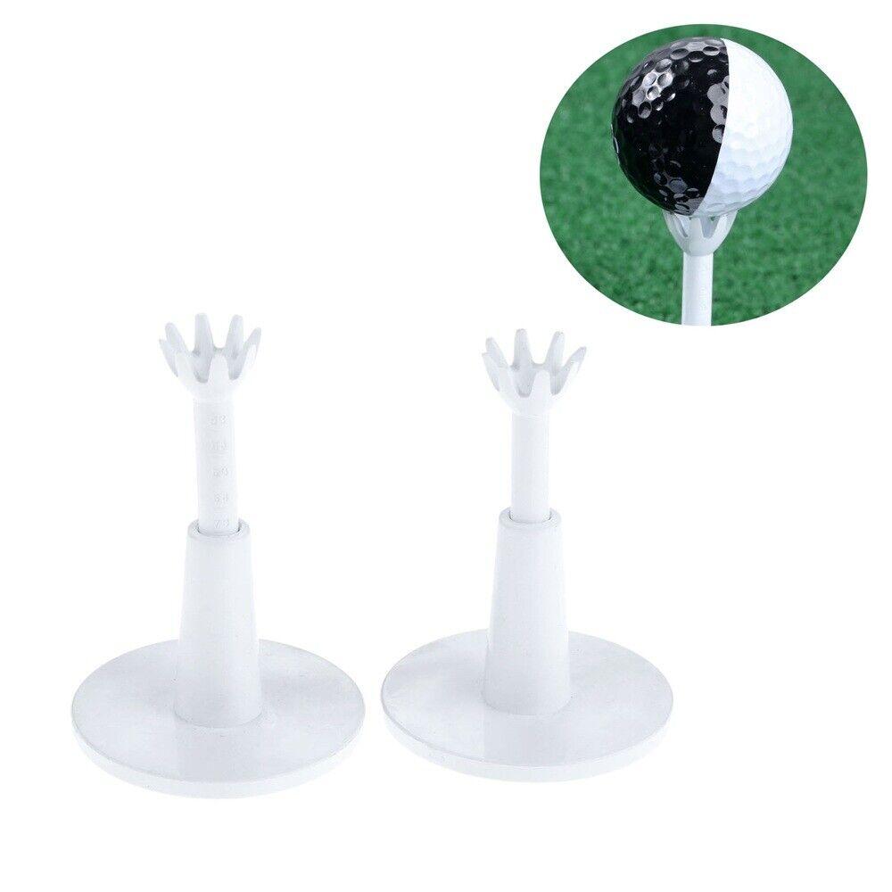 Golf Adjustable Range Tees Cassette Golf Adjust Thread Rotary Practice Training