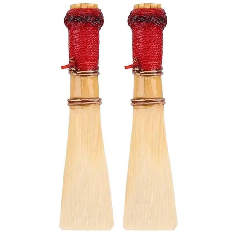 2Pcs Bassoon Rees with Protective Case Reeds Storage Holder Box Container Box