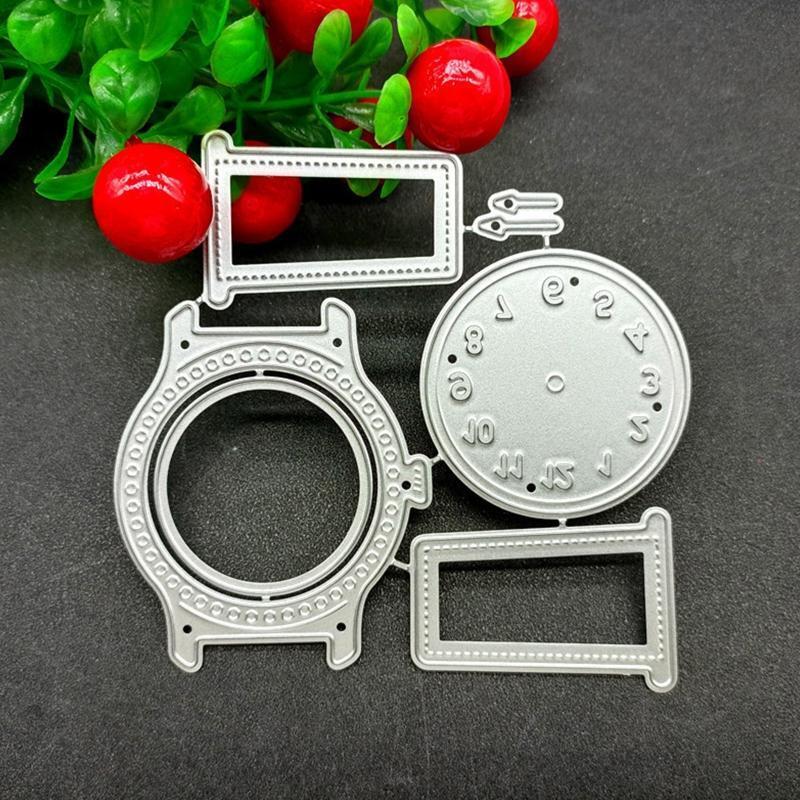 Watch Cutting Dies Carbon Steel Embossing Die Cuts for Card Making Scrapbooking
