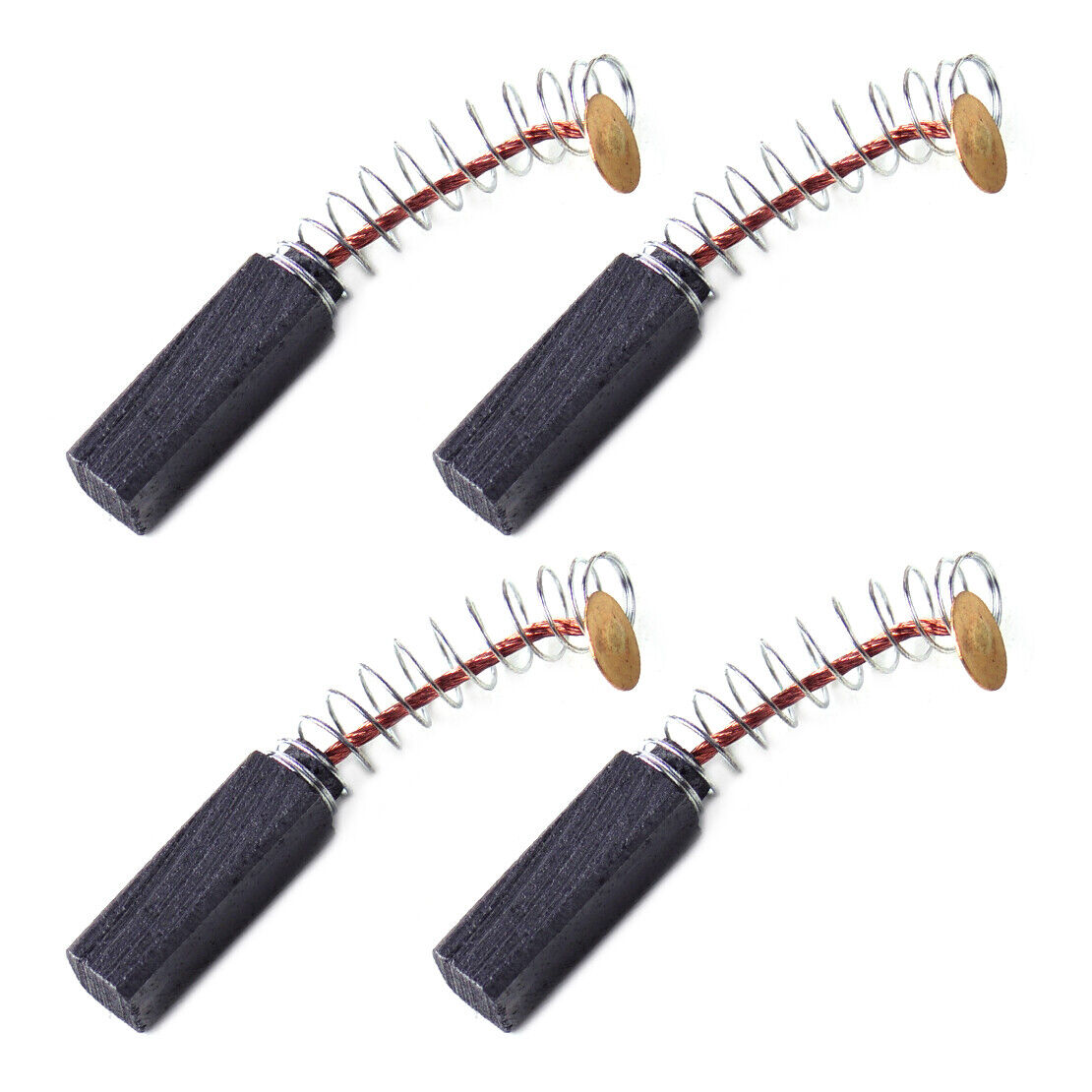 8pcs 6x6x20mm Universal Carbon Brushes Replace Generic Electric Drill Motor Li