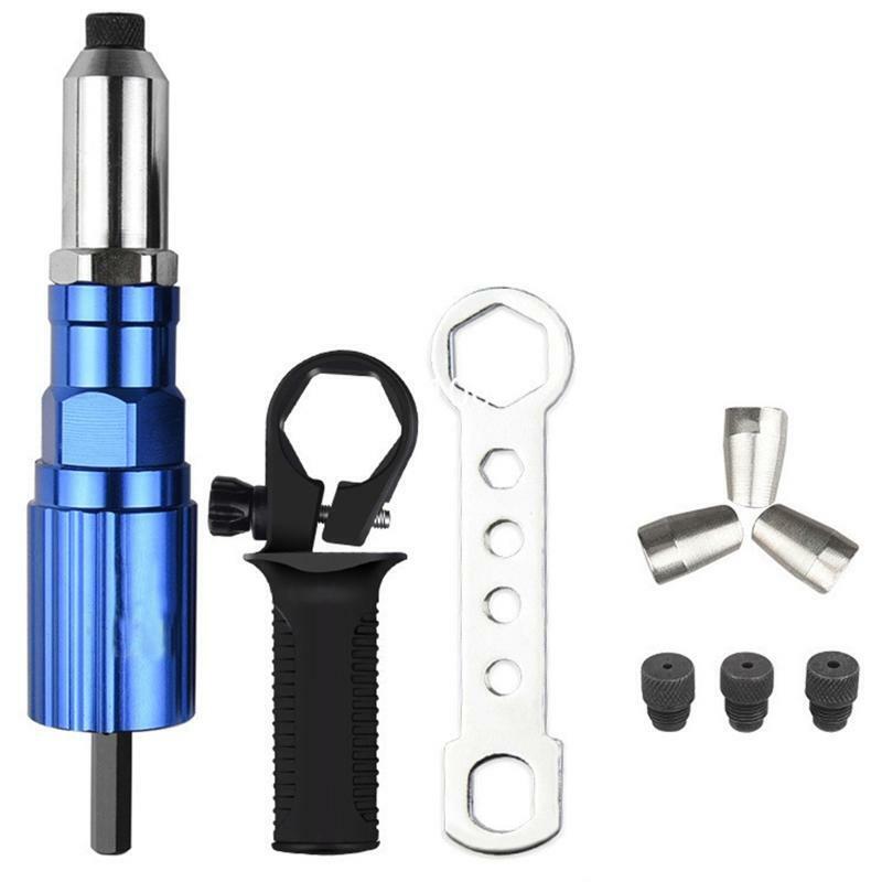 Cordless Electric Riveter 2.4-4.8mm Nut Pull Riveting Tool Conversion Connector