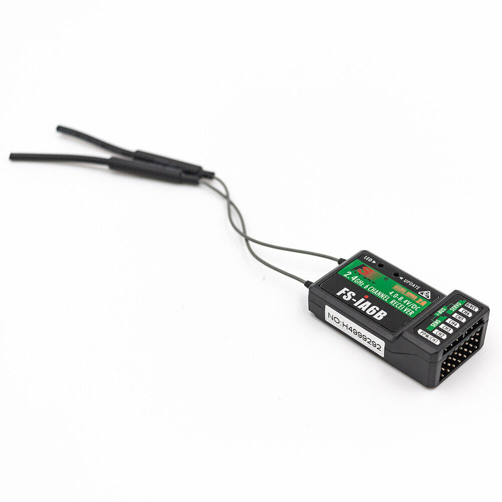 FlySky FS-iA6B 2.4G 6CH Receiver for RC Glider Flysky i4 i6 i10 Transmitter