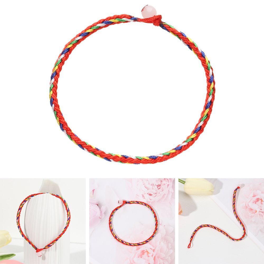 Attractive Gift For Couple Red Rope Bracelet Jewelry Gifts Hand-woven Bracelet