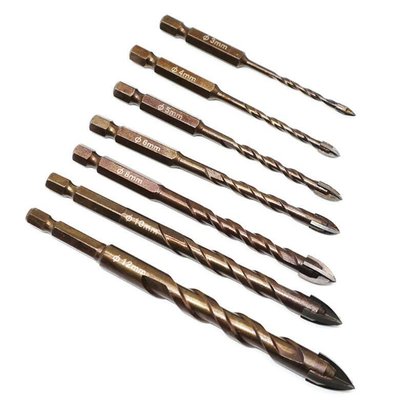 Wear-resistant Glass Drill Hand Tools for Soft Ceramic/ Tile/ Mirror /Plastic