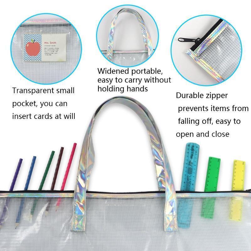 Portable Waterproof Art Portfolio Storage Bag for Artwork Poster Bulletin Board