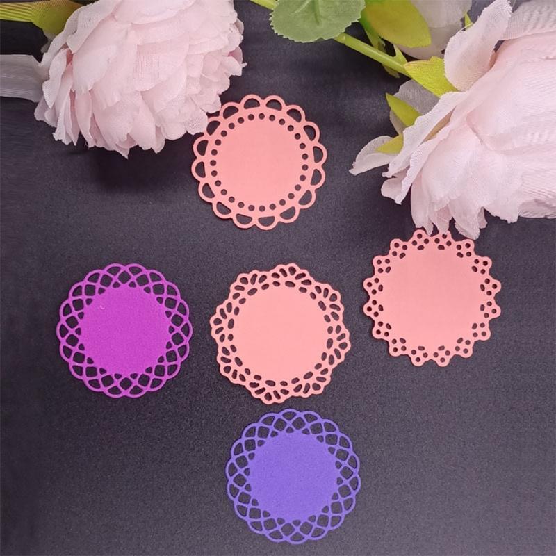 Wreath Circle Metal Cutting Dies Stencil DIY Scrapbooking Album Paper Template