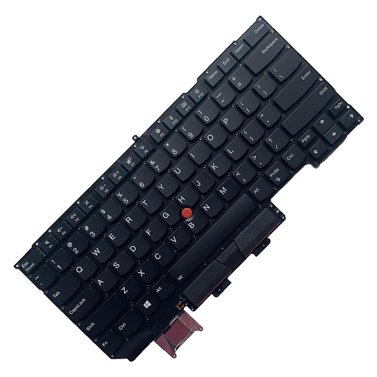Laptop Keyboard US Layout Durable Backlit Accessories Replacement with Track