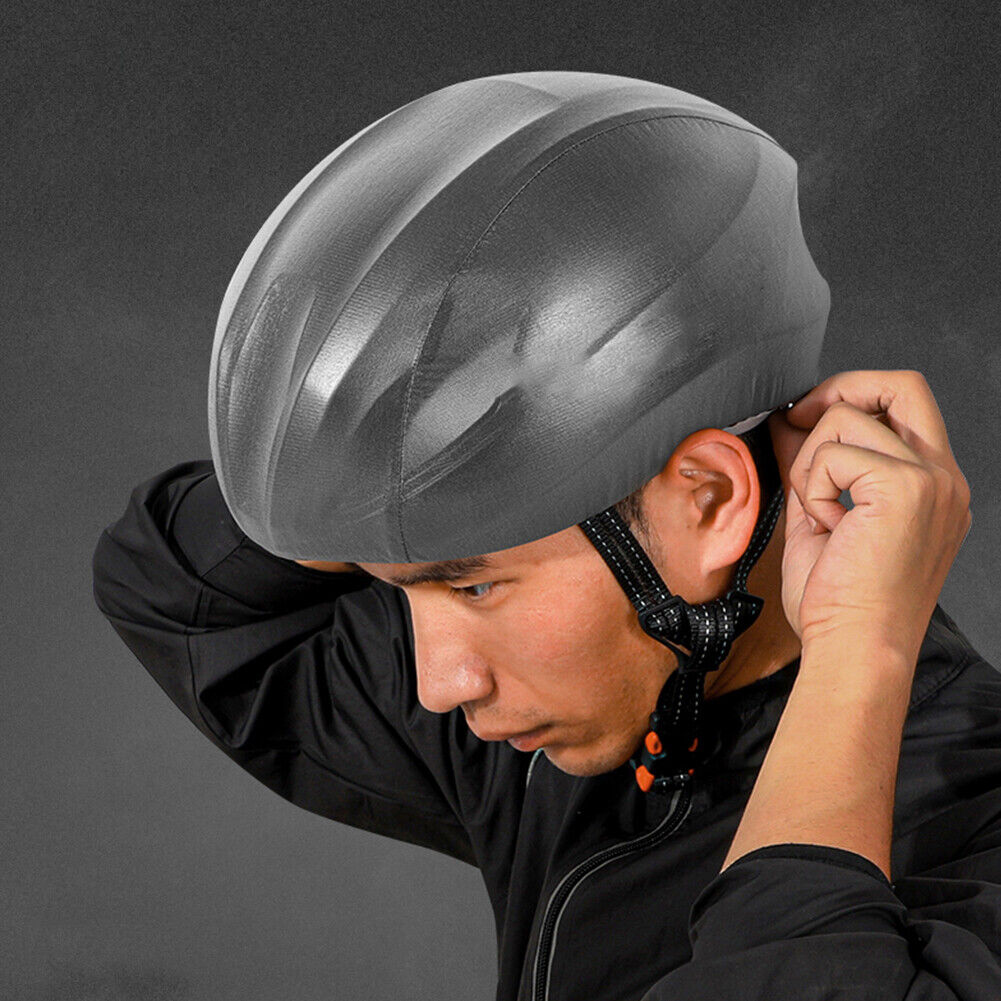 Road Bike Helmet Cover MTB Bicycle Helmet Windproof Rain Protective Cover