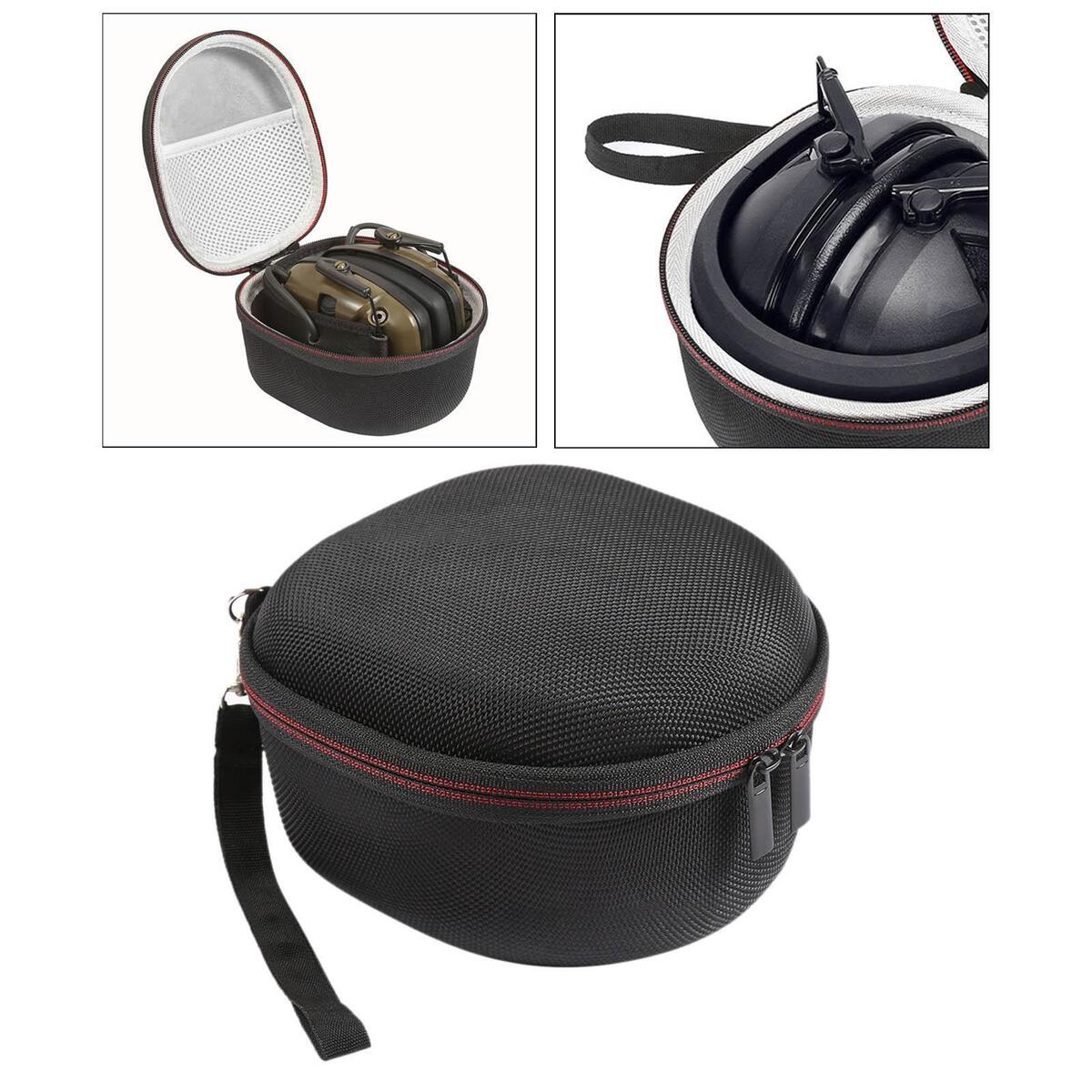 Portable Case Bag Earmuff Headphones Hard Headphone Case for Sport Fitness
