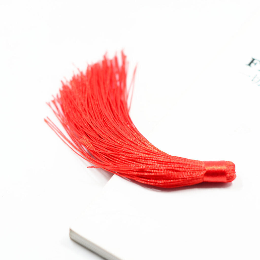 10 Pieces Multicolor 12cm Chinese  Tassels Fringe Trims Charms Pendant