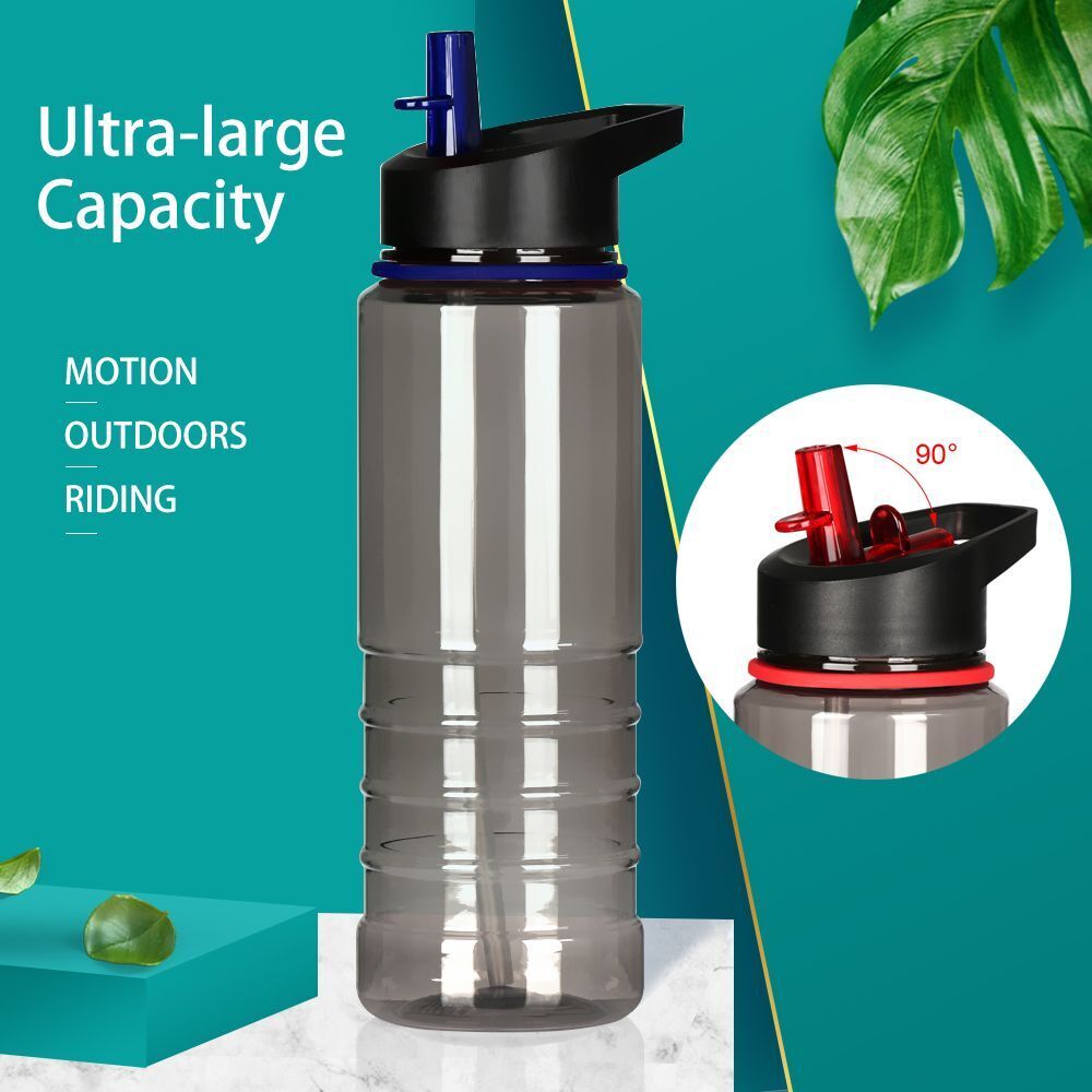 Camping with Lid Outdoor Sport Straws Drink Mugs Bicycle Cup Bike Water Bottle