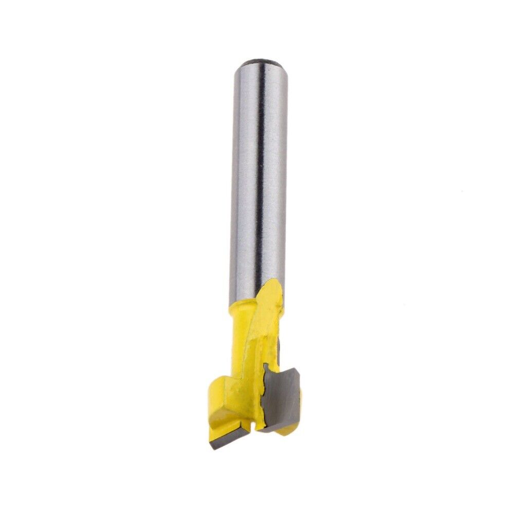 T-Slot Shank Router Milling Cutter Bit 1/4 Inch Tongue & Groove Woodworking Tool