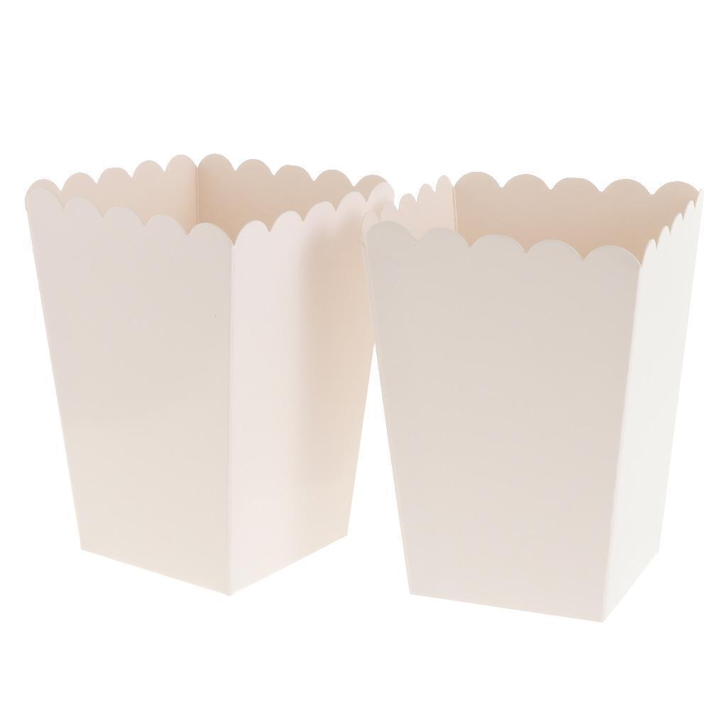 32 Pack Mini Paper Candy Popcorn Boxes Sanck Containers for Birthdays Party
