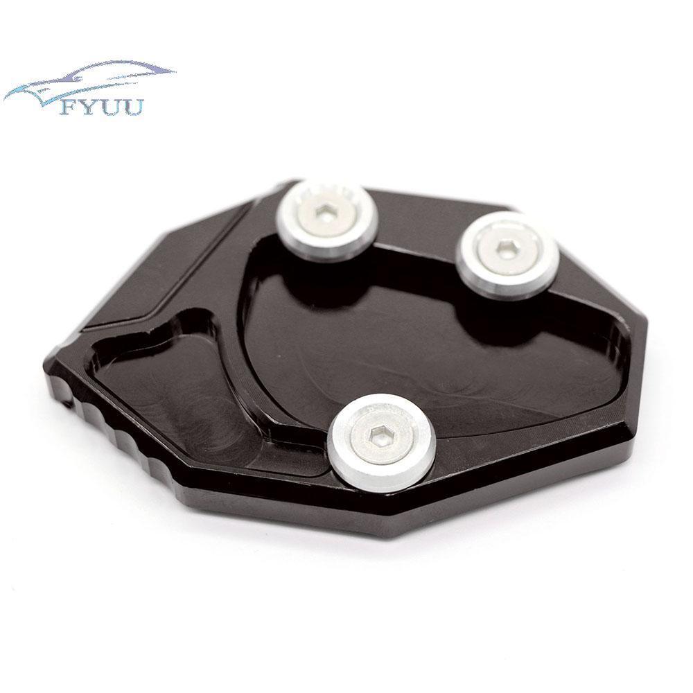 CNC Motorcycle Kickstand Side Stand Foot Plate For Kawasaki Ninja ZX14R ZZR1400