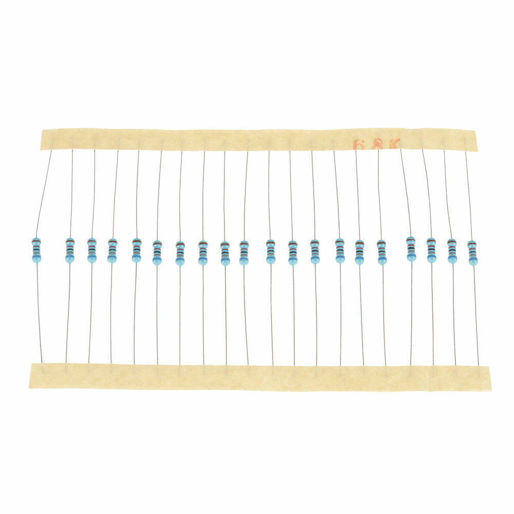 1460x 1/4W Metal Film Resistor Kit Assortment Set Labelled 1% Precision 73Value