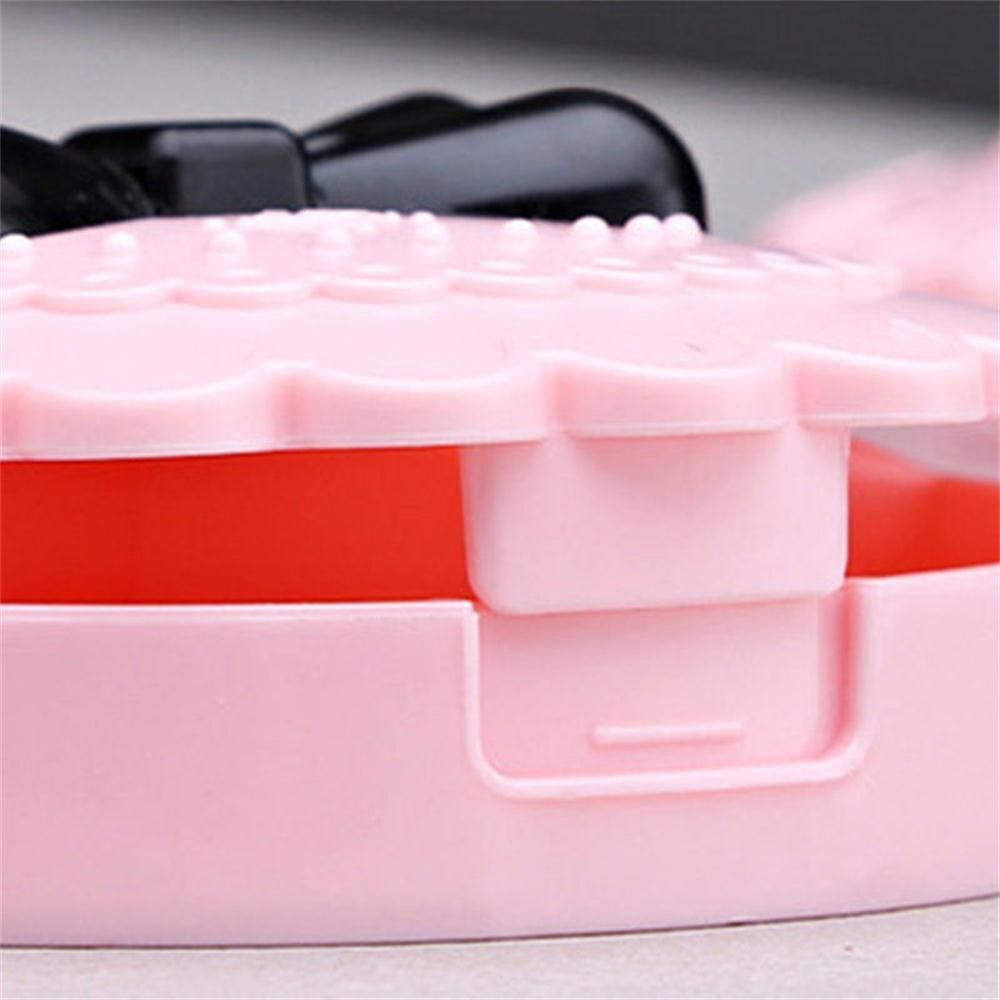 Beauty Bowknot Acrylic Makeup Tool Organizer Lashes Storage False Eyelash Box