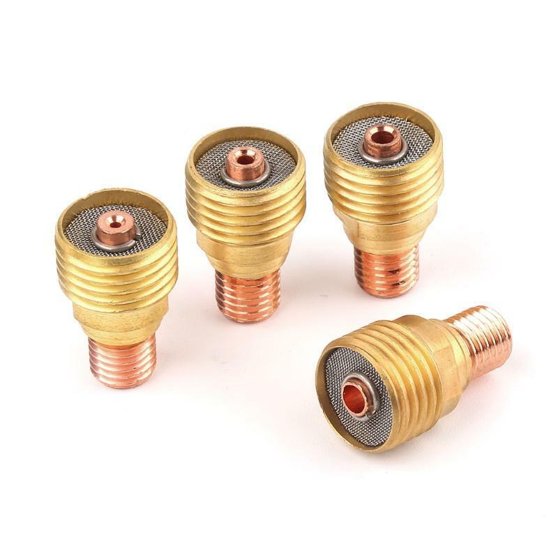 46pcs TIG Welder Torch Cup Collet Body Nozzle Tungsten Gas Lens Kit SR WP9 20 25