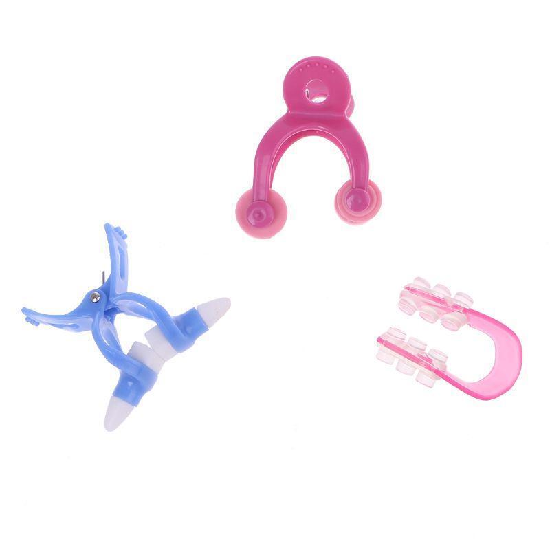 3Pcs Nose Lift Up Shaping Clip Shaper Kit Straightening Beauty Correction Set