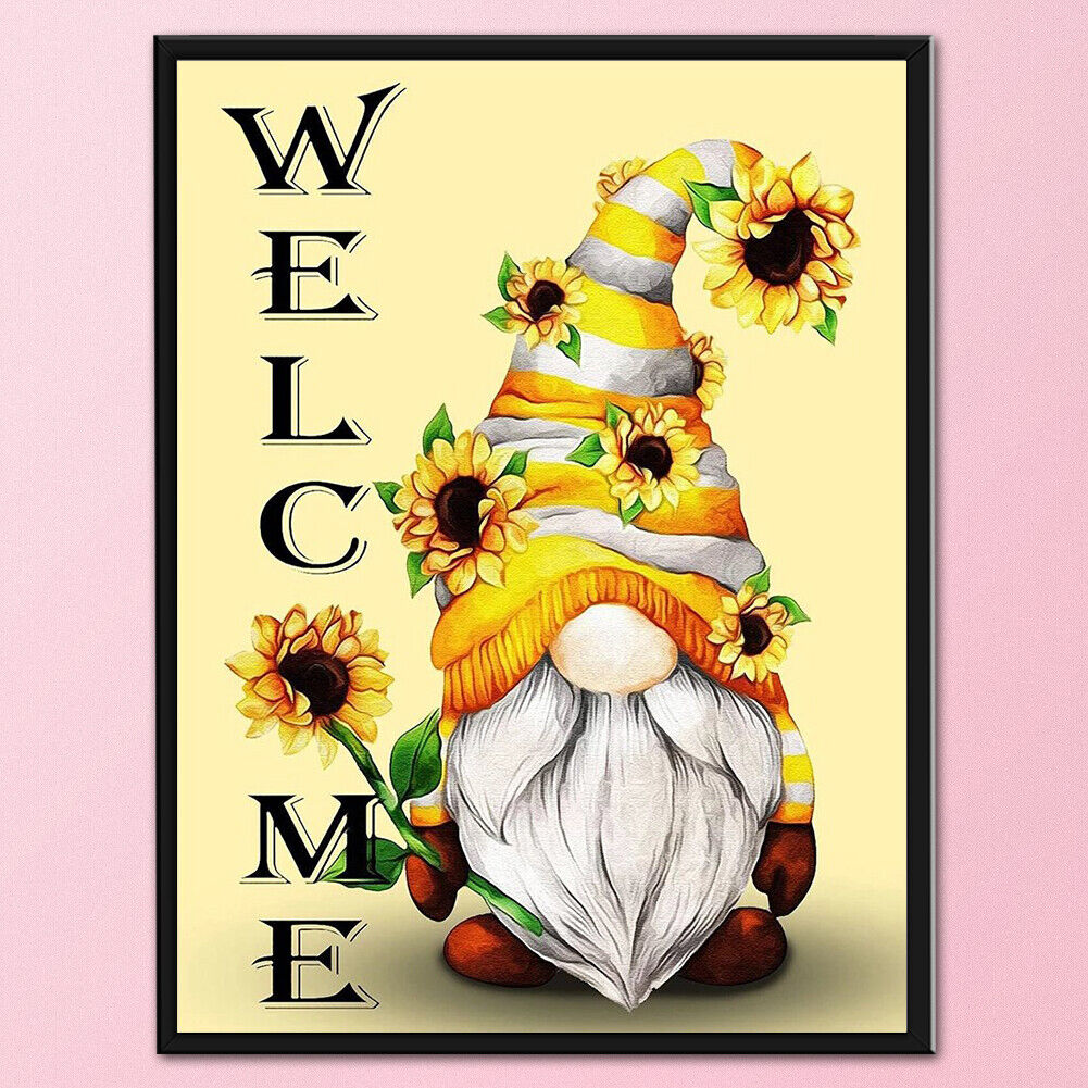 DIY Cross Stitch Full Embroidery Kit Goblin Stamped for Home Decoration
