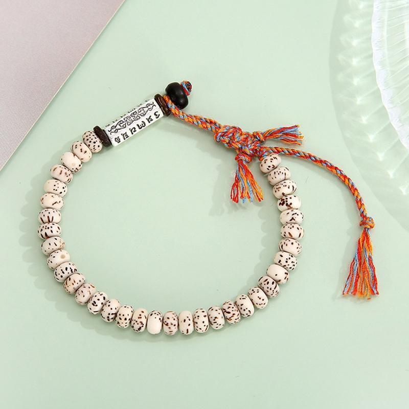 Wealth Luck Beaded Bracelets Tibetan Buddhist Buddha Bracelet Fashion Jewelry