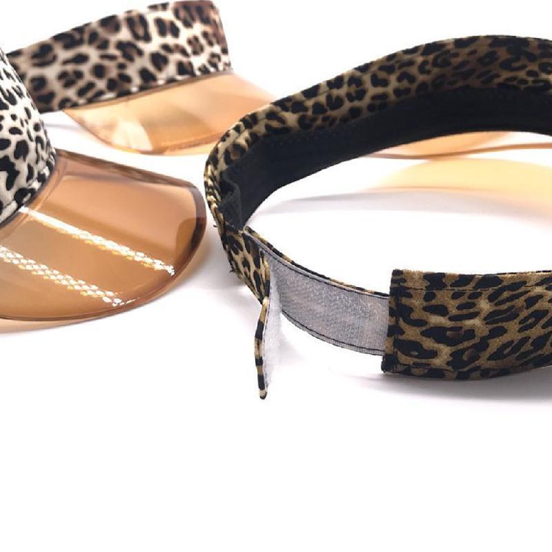 Cotton Baseball Cap Leopard Print Sun Protection Outdoor Sports Sun Visor Hat