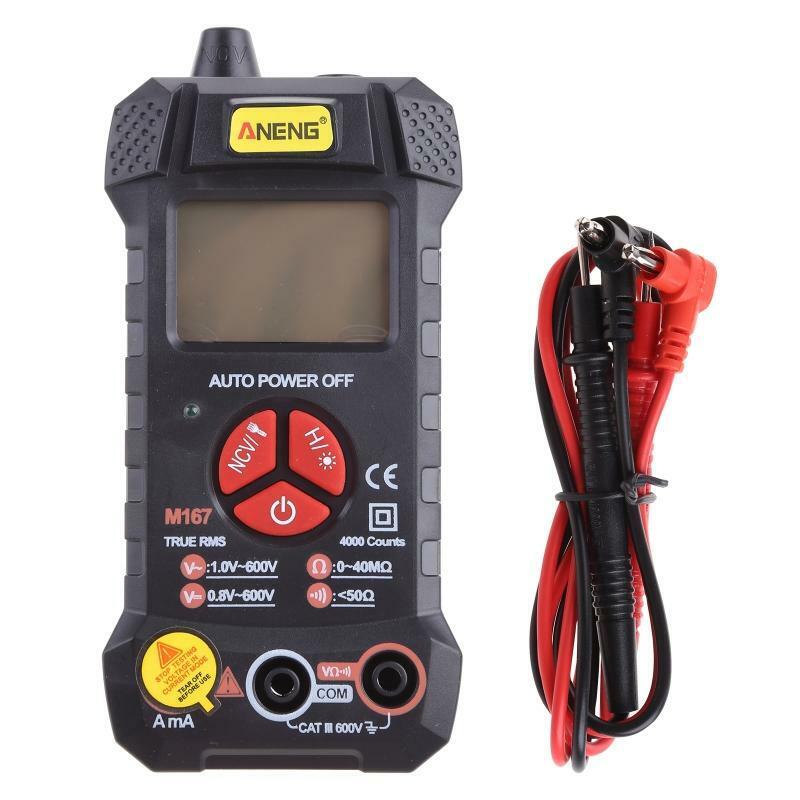 Multimeter 4000 Counts Digital Multimeter with DC AC Voltmeter AC/DC Ammeter