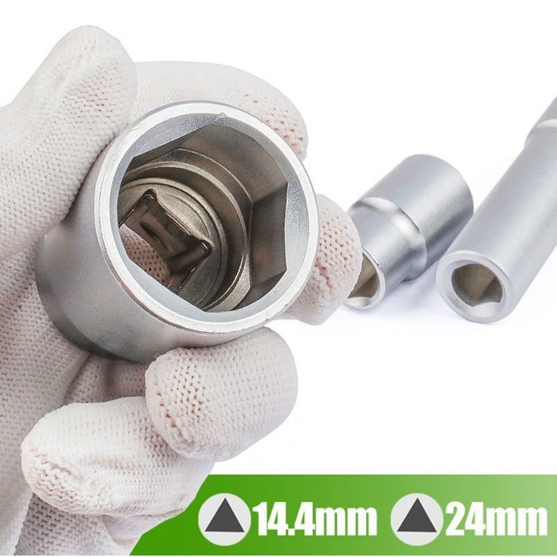 3 Pieces Anti-rust Socket Kit High Hardness Triangular Multi-Toothed Socket Tool