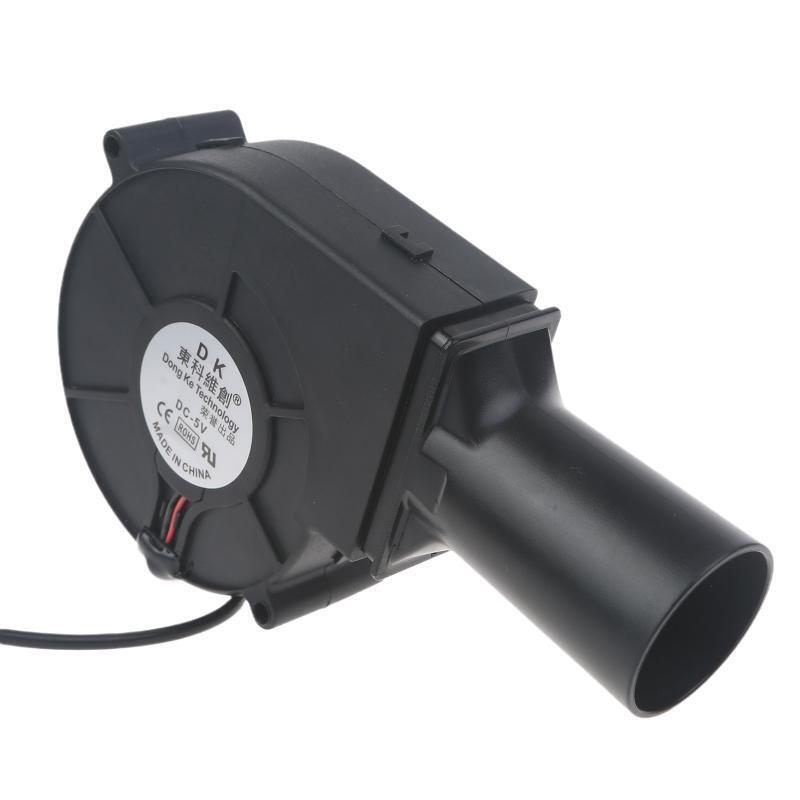 5V USB Plug Blower Grill Wood Stove Outdoor Mobile Portable with Small Turbine