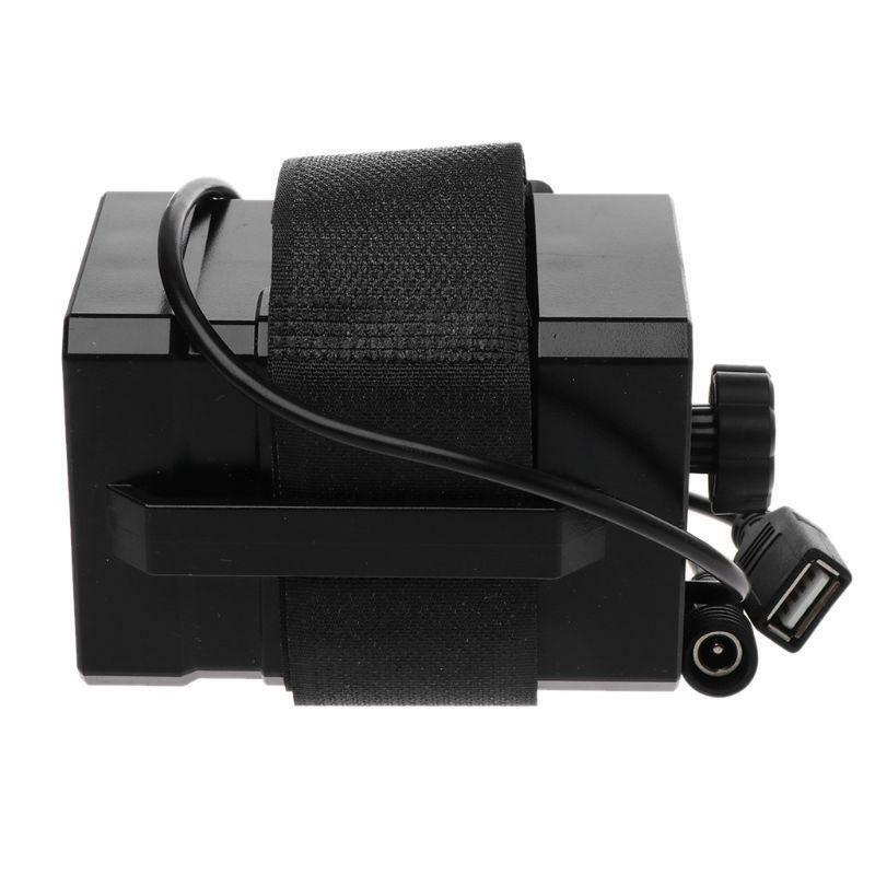 12V Waterproof Battery Case Box with USB Interface Support 3x 18650 26650 DIY