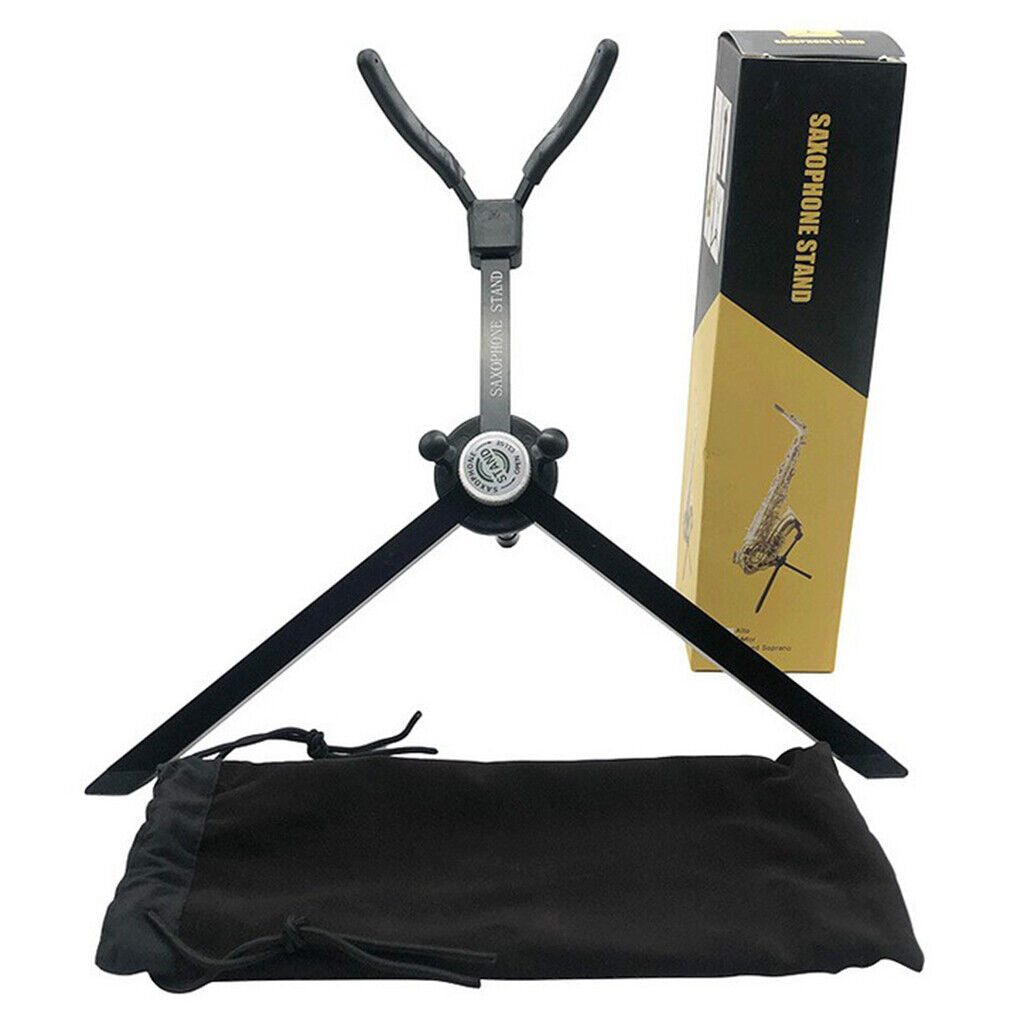 Aluminum  Tripod Stand Holder Saxophone Sax Stand Alto Stand Holder