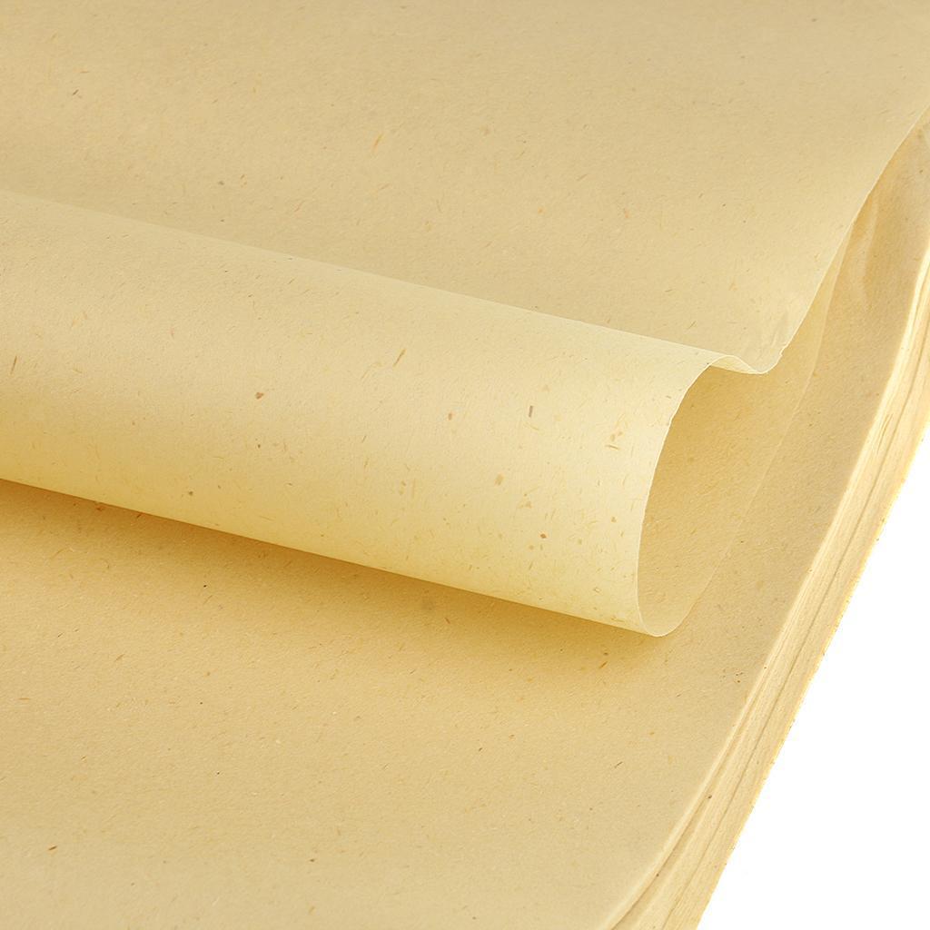 100 * Chinese Rice Paper Half-ripe Xuan Paper Stationery Accessory 72x42cm