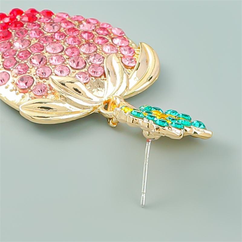 Dangle Earring Strawberry Shaped Earrings Female Lovely Girl for Women Jewelry