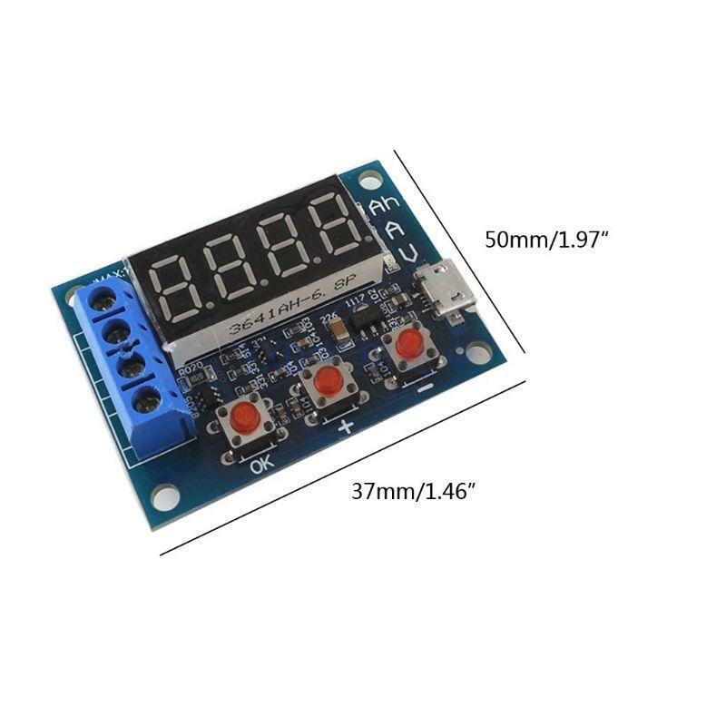 HW-586 Battery Capacity Tester 1.2V 12V 18650 Lead Acid Li-ion Testing Module