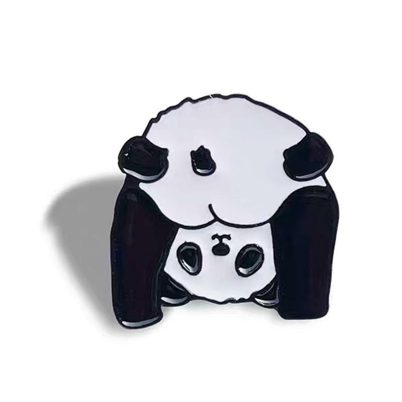 Funny Animal Enamel Pins Badges for Backpacks Enamel Brooch DIY Accessories Gift
