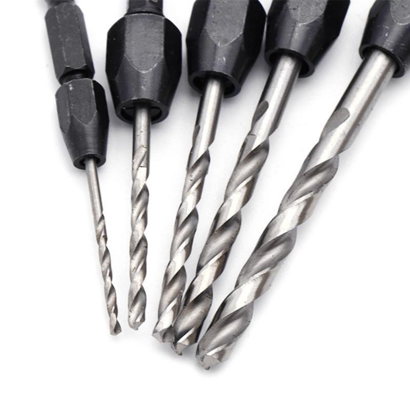 6.35mm Twist Drill Bit High Speed Steel Bit HSS 6542 Pounching Tool for Wood