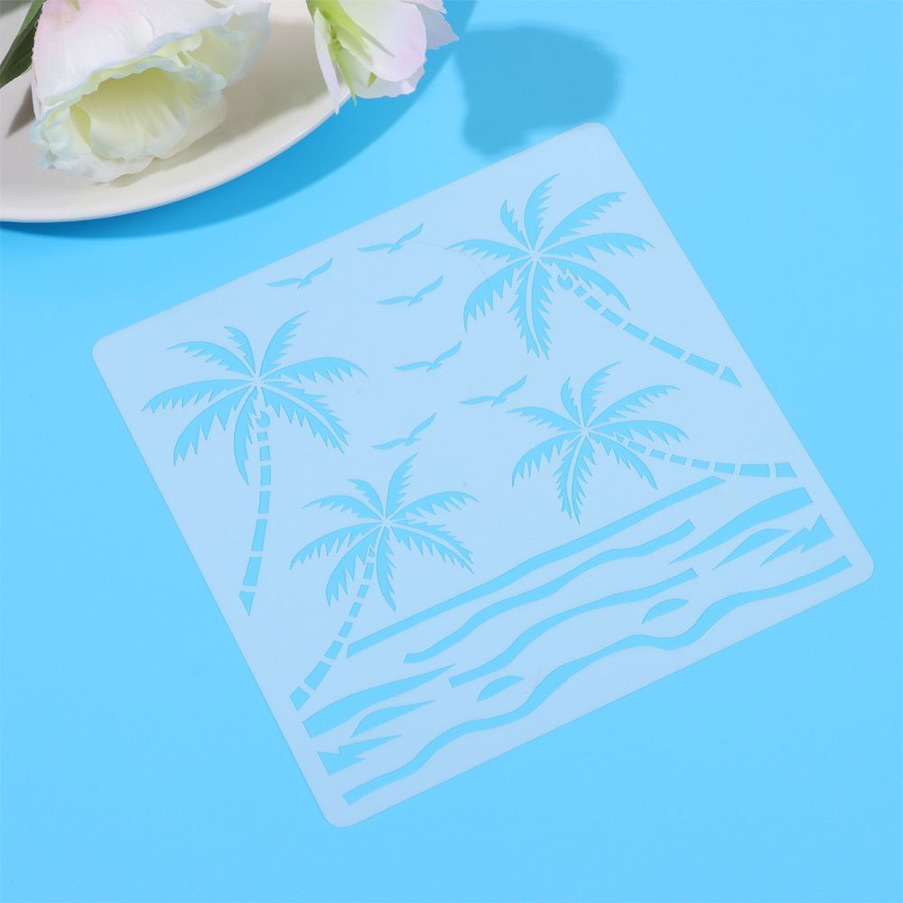 DIY Sea Animal Painting Hollow Template Ocean 6x6Inch Creatures Stencil