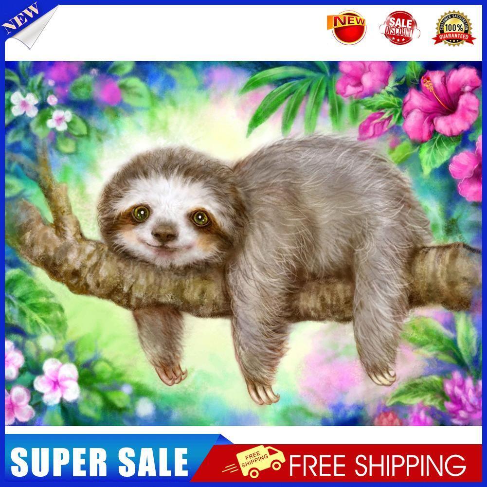Cartoon Sloth DIY Full Drill Diamond Painting 5D Beaded Art Mosaic Picture