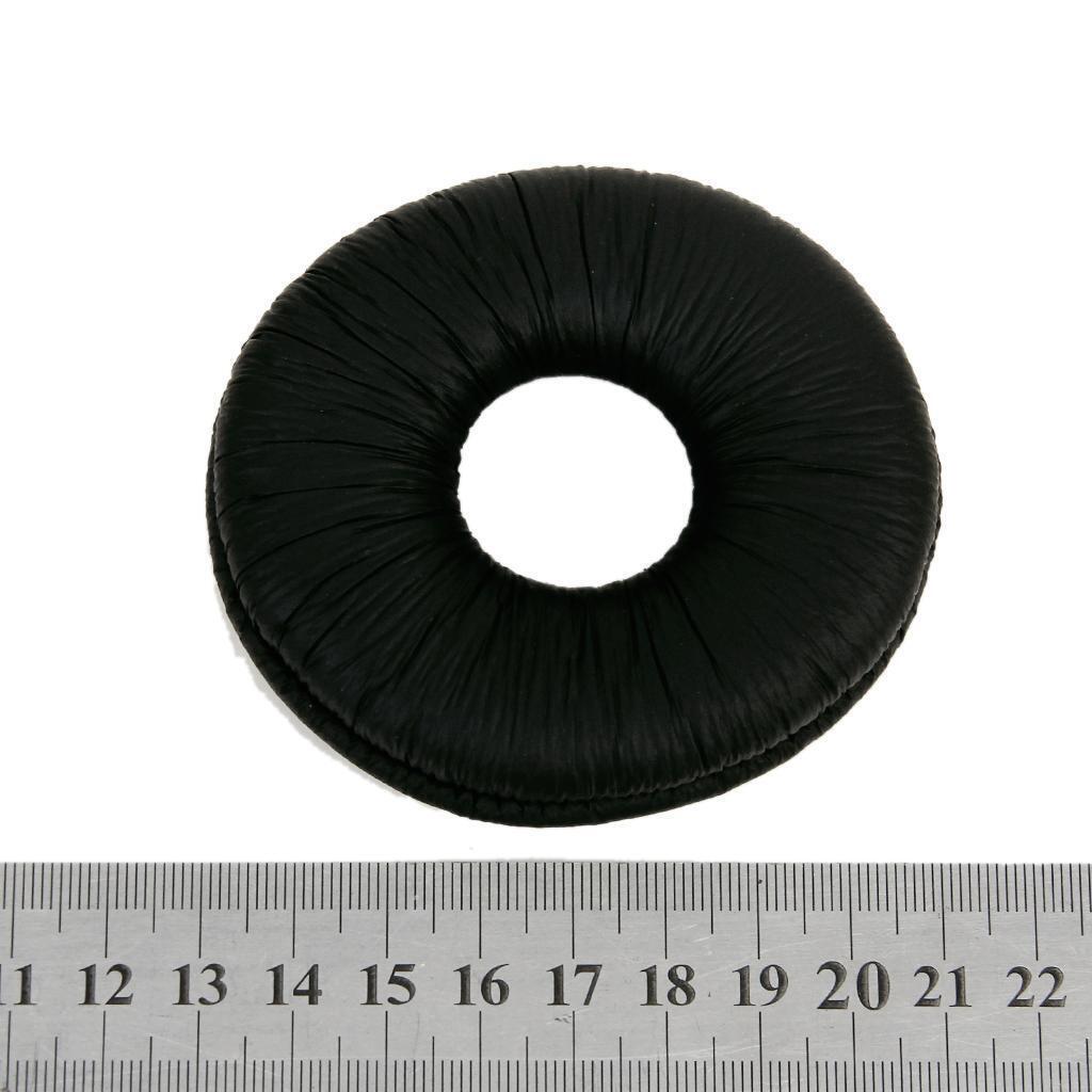 Soft Replacement Ear Cushion Pads for Headphone Technics RP DJ1200 DJ1210 Black