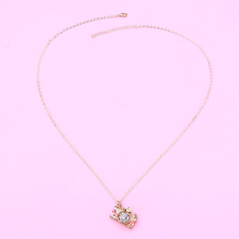Flash Camera Pendant Necklace Photoflash Camera Necklace Camera Exquisite