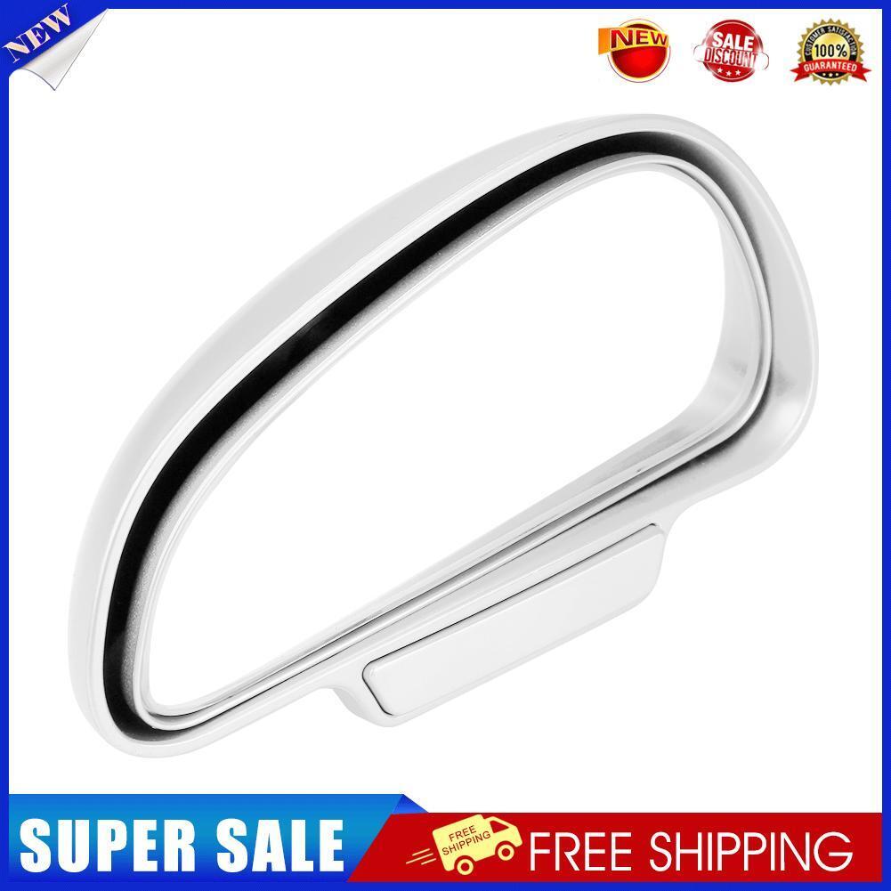 Car Blind Spot Mirror Rearview Parking Auxiliary Mirror (White Left)